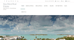 Desktop Screenshot of key-west-real-estate.net